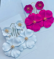 Double Flower Earrings