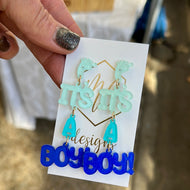 It’s a Boy Earrings