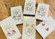 Colorful Butterfly Studs