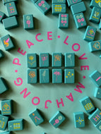 OG Mahjong Tiles - Totally Teal (Peace Love and Mahjong)