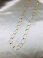 Long Oval Necklace