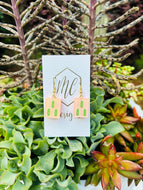 Mahjong Tile Earrings – Handmade Jewelry by MC Designs