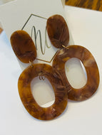 Large Oval Earrings