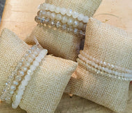 Neutral Beaded Bracelet Sets