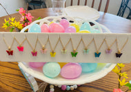 Short Butterfly Necklaces