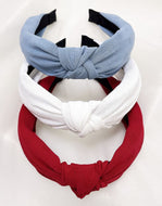 Knot Causal Knit Headbands