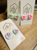 Hug Me Stud Earrings Valentine’s Day