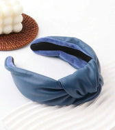 Wide Leather Headband