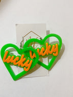 Lucky St Patty Earring