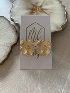 Golden Flower Stud