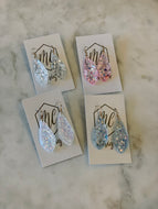 Elegant Glitter Raindrop Earrings