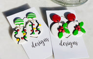 Christmas Ball Earrings
