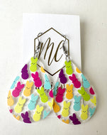 Easter Peep Bunny Earrings