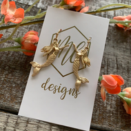 Gold Mermaid 🧜🏻♀️ Earrings