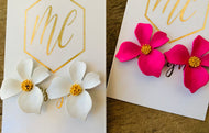 Small flowers with gold inside