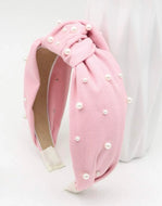 Pearl Knot Causal Headband