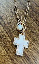 Pearl Cross Necklace