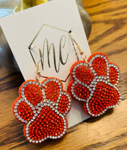 Sequin Paw Print Earrings