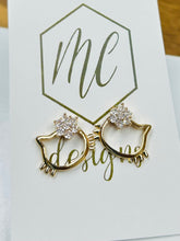 Small Cat Earrings