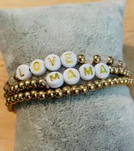 Beaded Word Bracelet Sets
