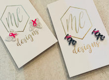 Small Breast Cancer Awareness Earrings