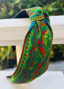Embroidered Patterned Headband