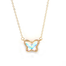 Iridescent Butterfly Necklace