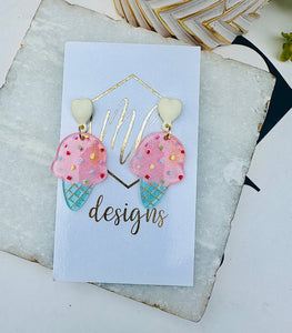 Kids Ice Cream Earrings