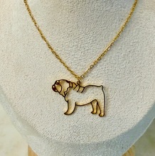 Filigree Bulldog Necklaces
