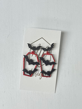 Halloween Coffin Tombstone Earrings