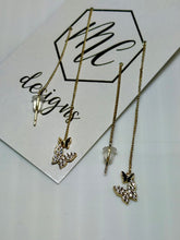 Threaded Threader Earrings