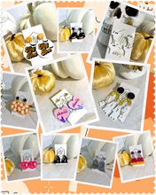 Halloween Acrylic Earrings Various Styles