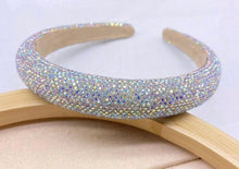 Rounded Flat Jewel Rhinestone Headbands