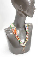 HANDMADE SCARF NECKLACE - HEART