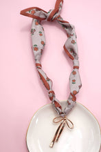 HANDMADE SCARF NECKLACE - HEART
