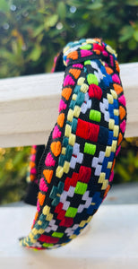 Embroidered Patterned Headband