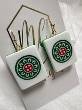 Traditional Mahjong Tile Earrings