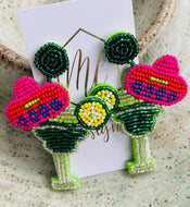 Beaded Margarita Earrings