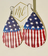 Flag Earrings USA