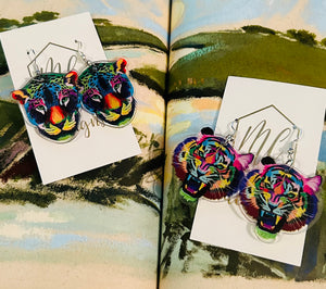 Colorful Animal Earrings