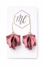 Drop Petal Flower Earrings