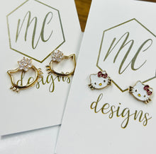 Small Cat Earrings