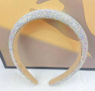 Rounded Flat Jewel Rhinestone Headbands