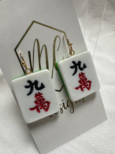 Traditional Mahjong Tile Earrings