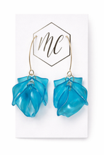 Drop Petal Flower Earrings