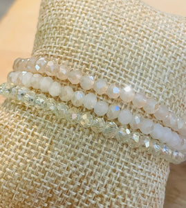 Neutral Beaded Bracelet Sets