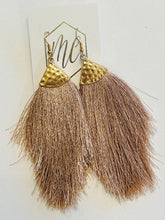 Long Fringe Tassel Statement Earrings