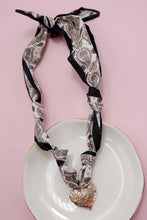HANDMADE SCARF NECKLACE - HEART