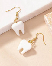 Teeth Acrylic Dangle Earrings