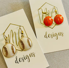 Sports Dangle Earrings